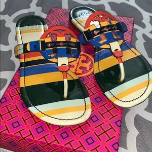 Tory Burch Balloon Stripe Sandal